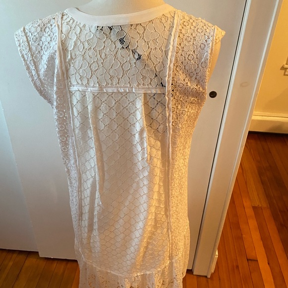 White lace Harlow BCBG dress S - Picture 5 of 11